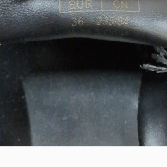 Zara nwt faux patent leather Penny loafers sz 36 - Picture 4 of 8